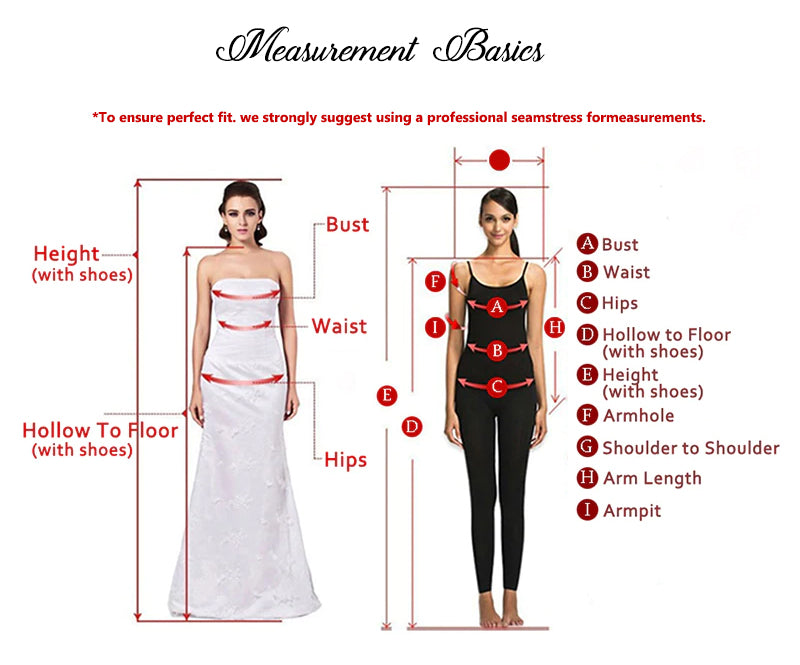 dress measurements guide